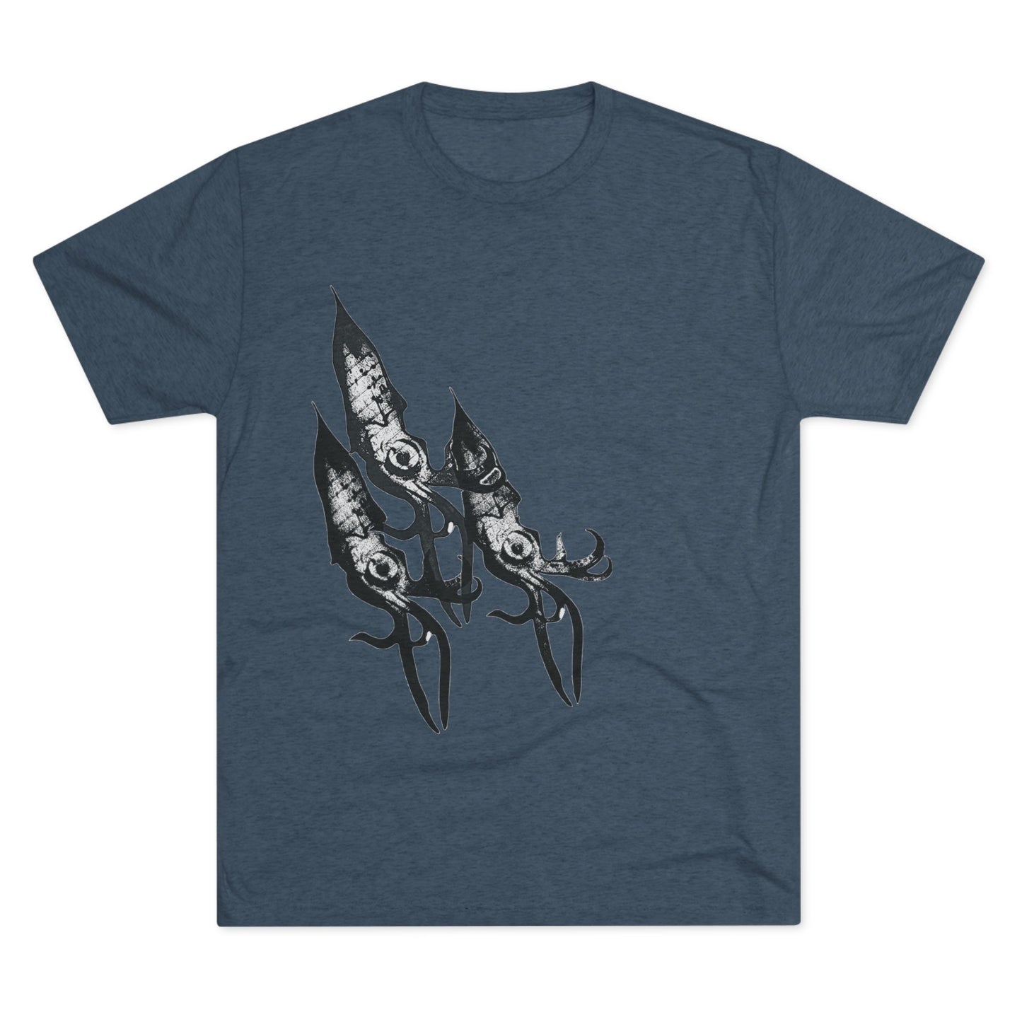 Squid Unisex Tri-Blend Crew Tee