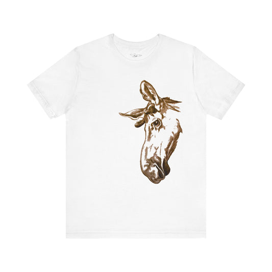 Curious Moose Unisex Jersey Short Sleeve Tee