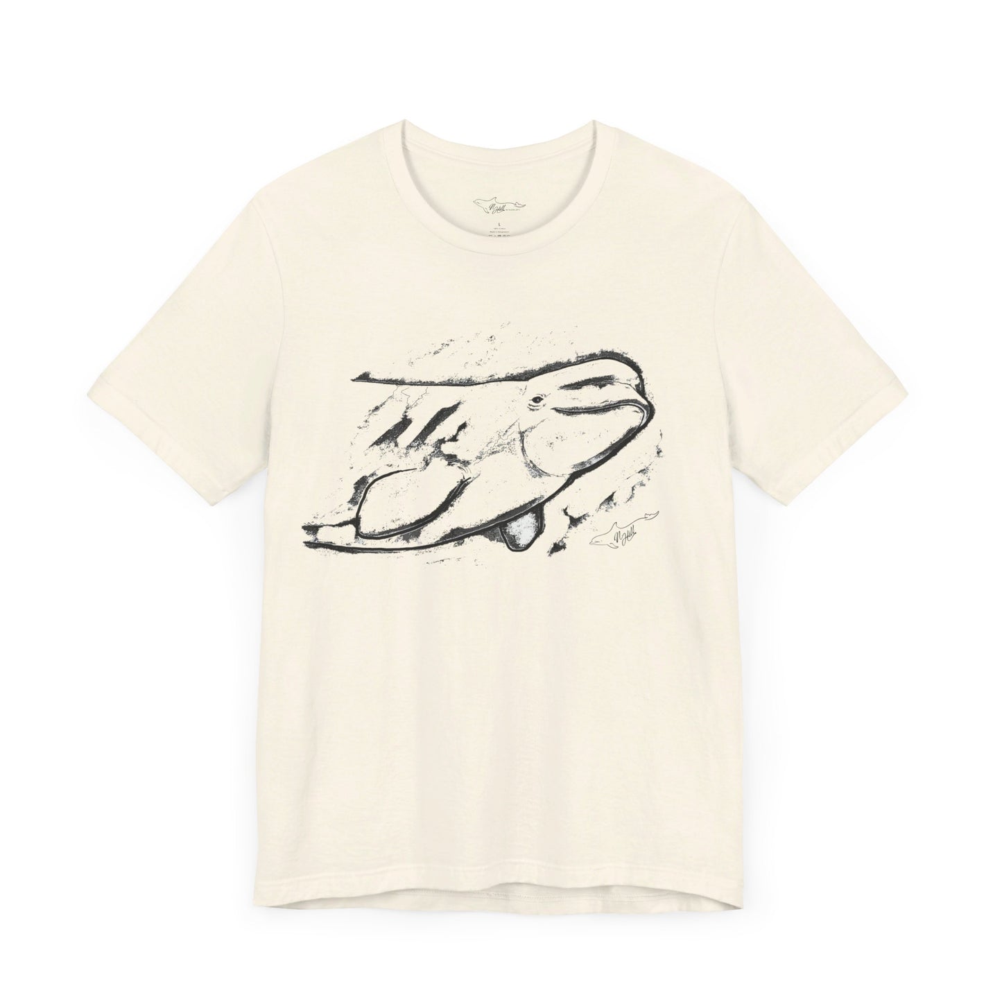 Beluga Whale Unisex Jersey Short Sleeve Tee