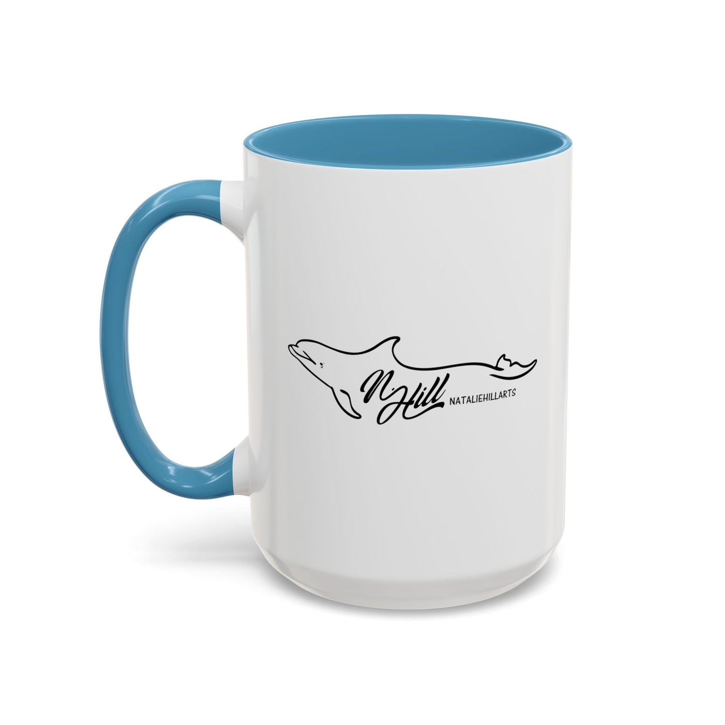 Copy of I Love Coffee and Orcas Accent Coffee Mug  15oz