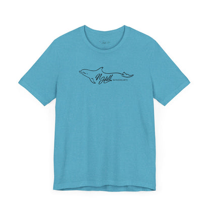 Natalie Hill Dolphin Logo Unisex Jersey Short Sleeve Tee