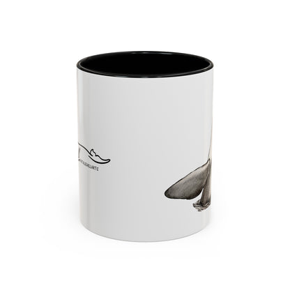 Orca Spy-Hop Accent Coffee Mug, 11oz