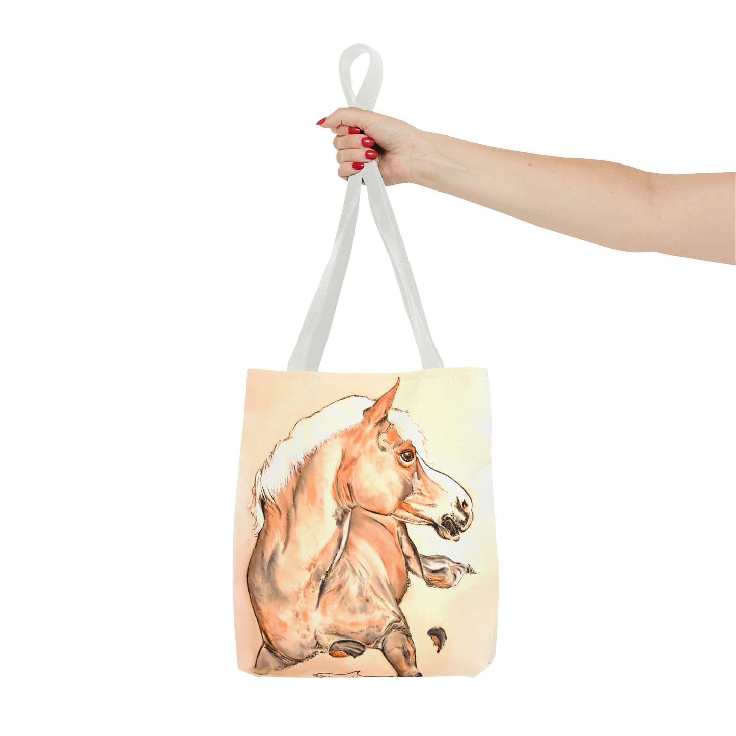 Horse Resting Tote Bag (AOP)