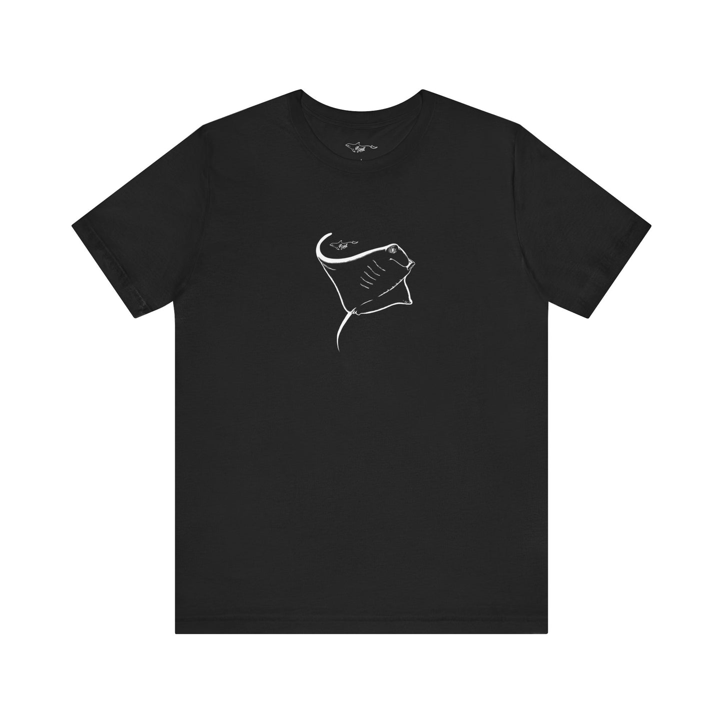 Manta Ray inverted Unisex Jersey Short Sleeve Tee