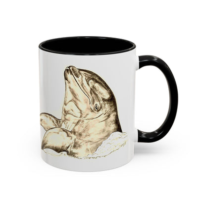 Kekaimalu Wholphin Accent Coffee Mug, 11oz