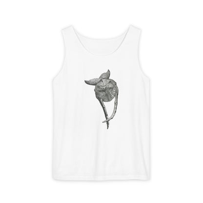 Humpback Whale Unisex Garment-Dyed Tank Top