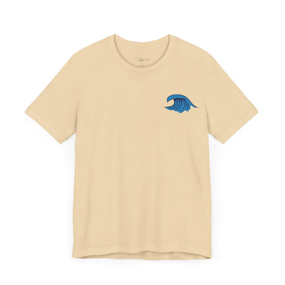Beach Wave Unisex Jersey Short Sleeve Tee