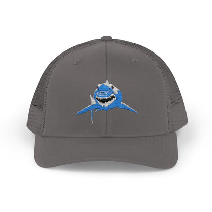 Great White Shark Panda Snapback Trucker Cap