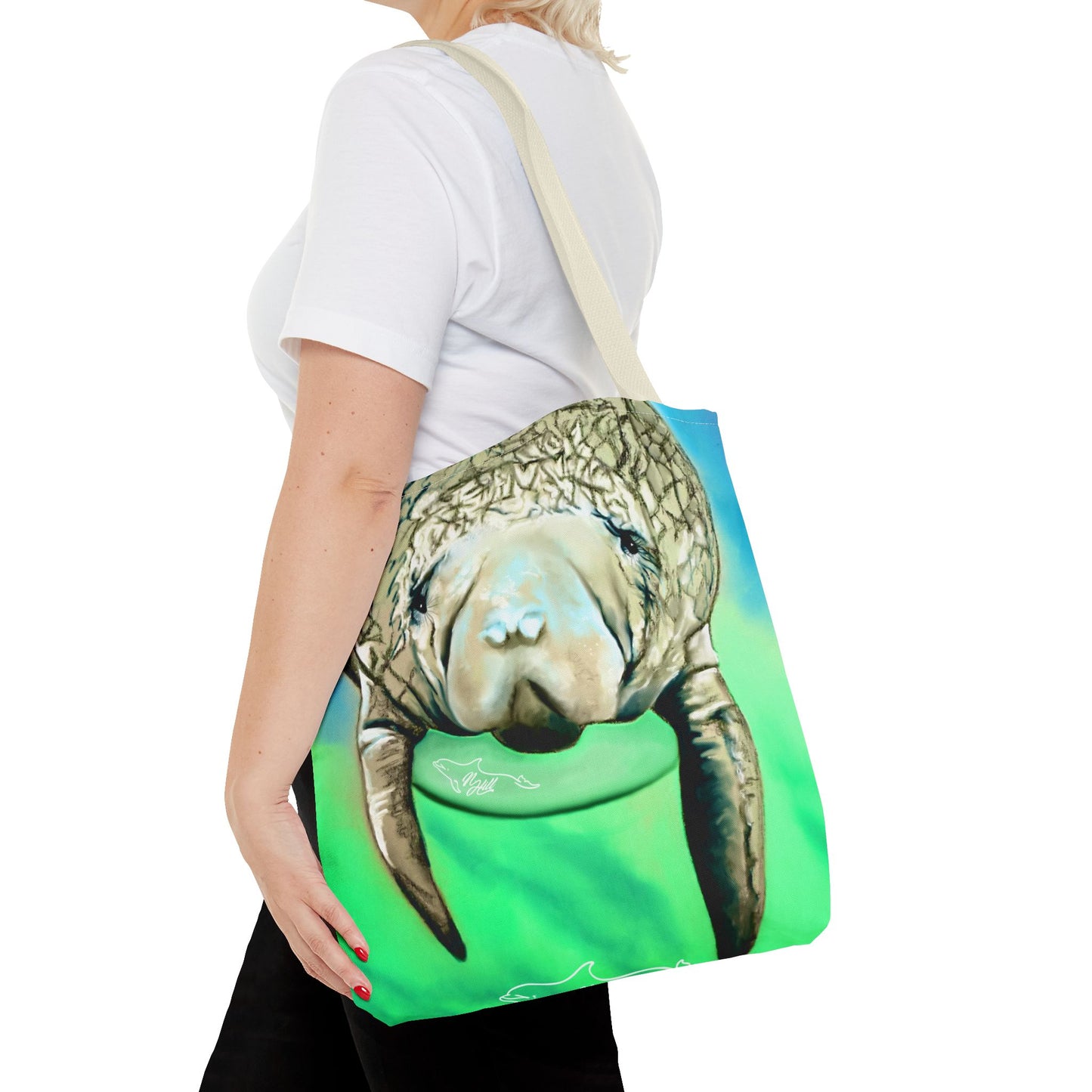 Manatee Tote Bag (AOP)