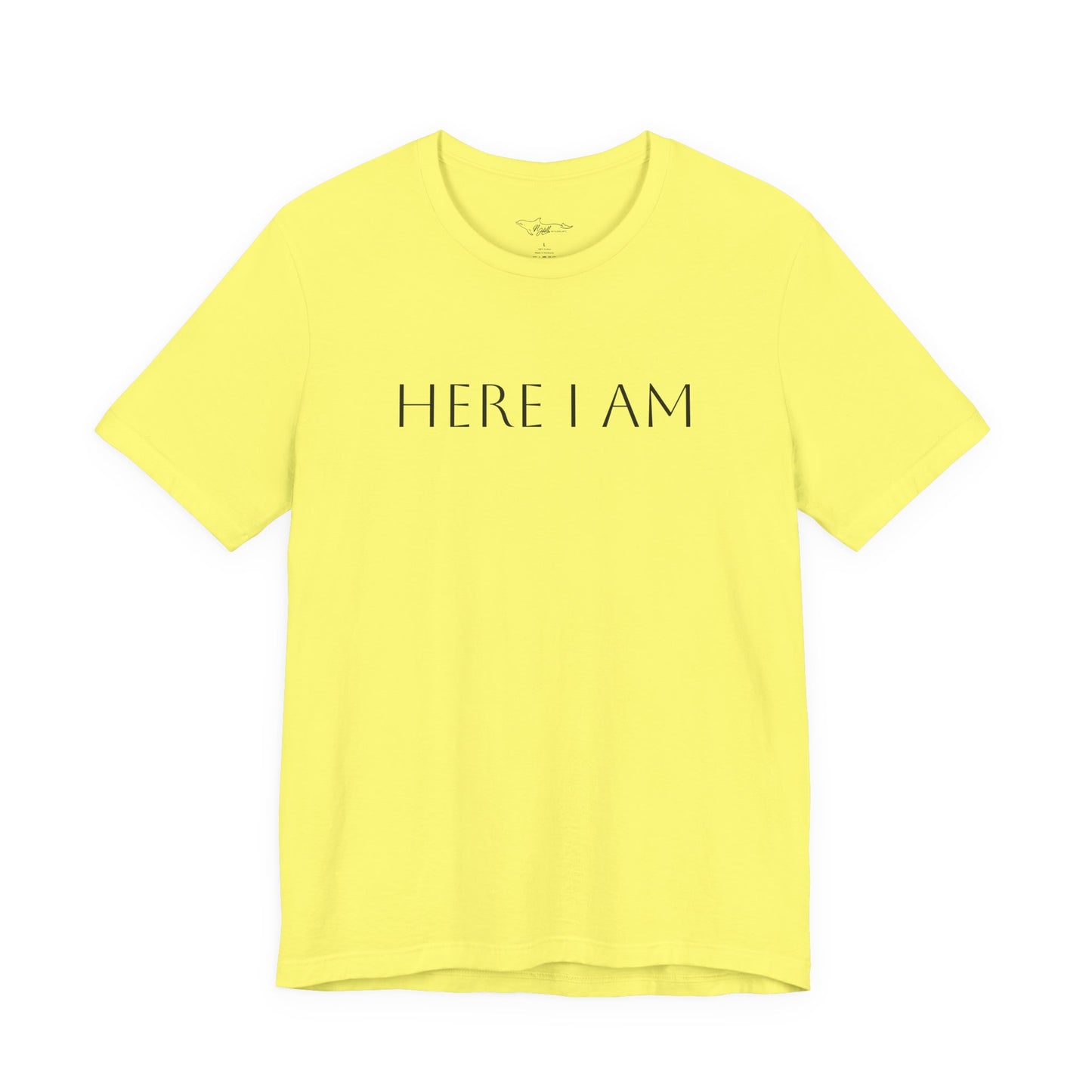 Here I Am Jersey Short Sleeve Tee