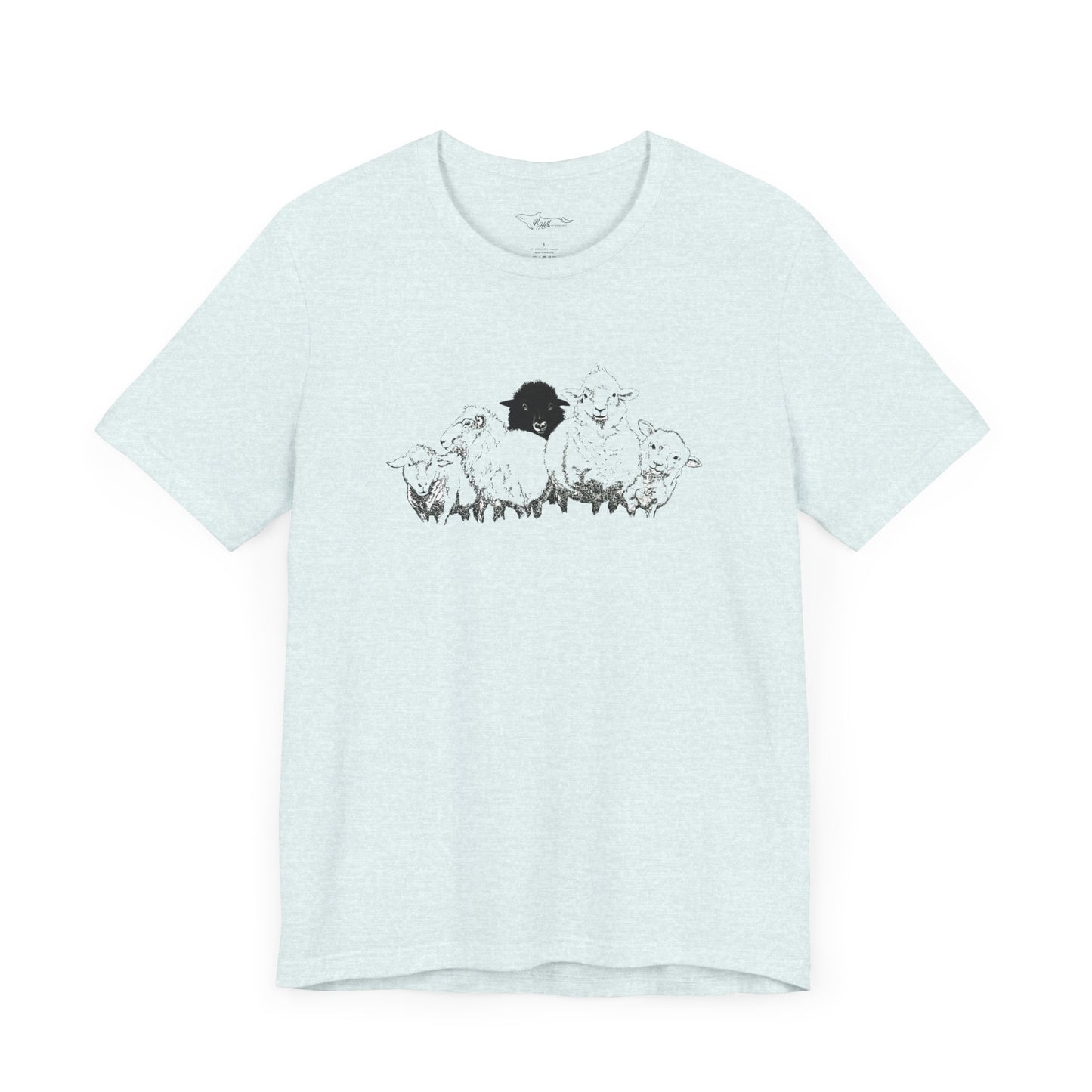 Black Sheep Unisex Jersey Short Sleeve Tee