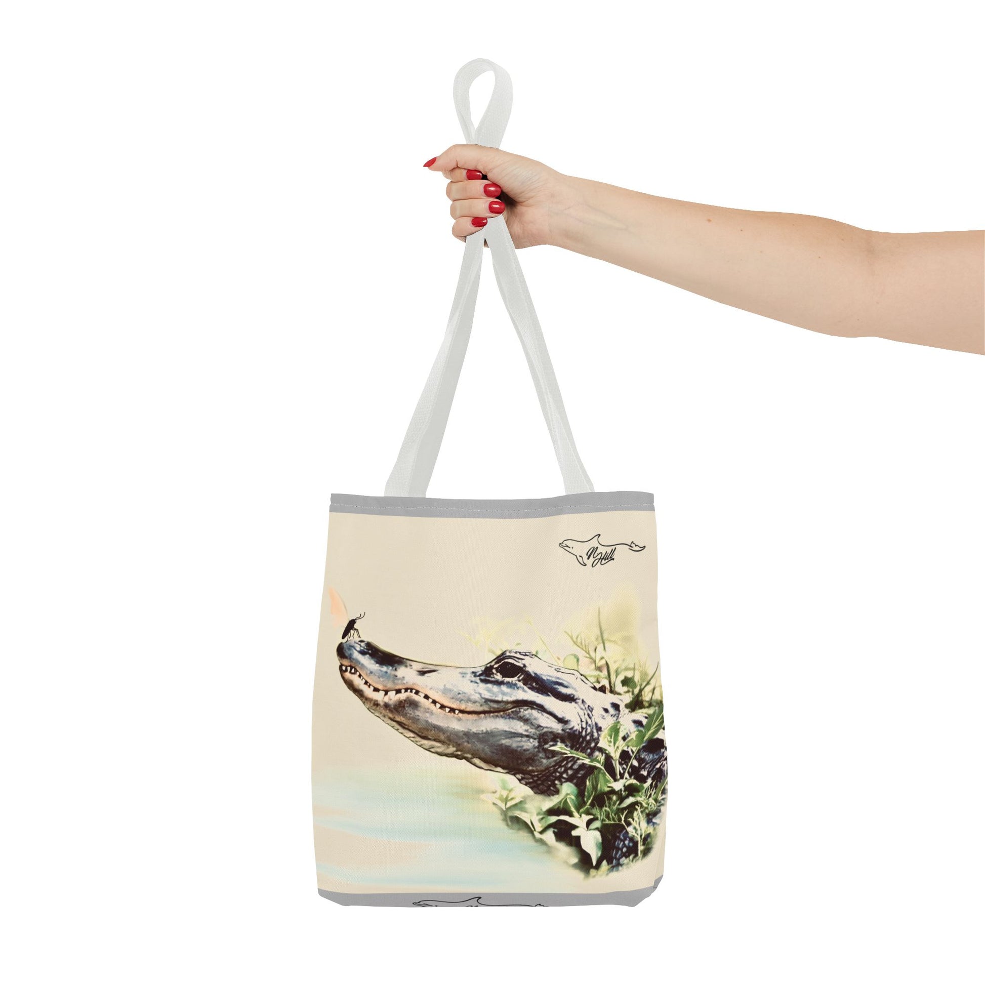 bumble bags natalie travel tote Alligator Tote Bag (AOP) – Natalie Hill Arts