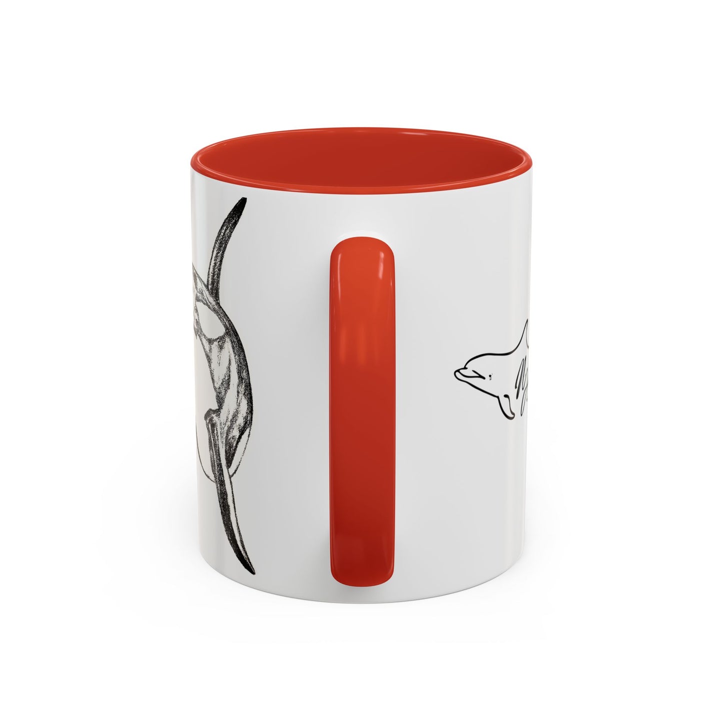 Copy of I Love Coffee and Orcas Accent Coffee Mug  15oz