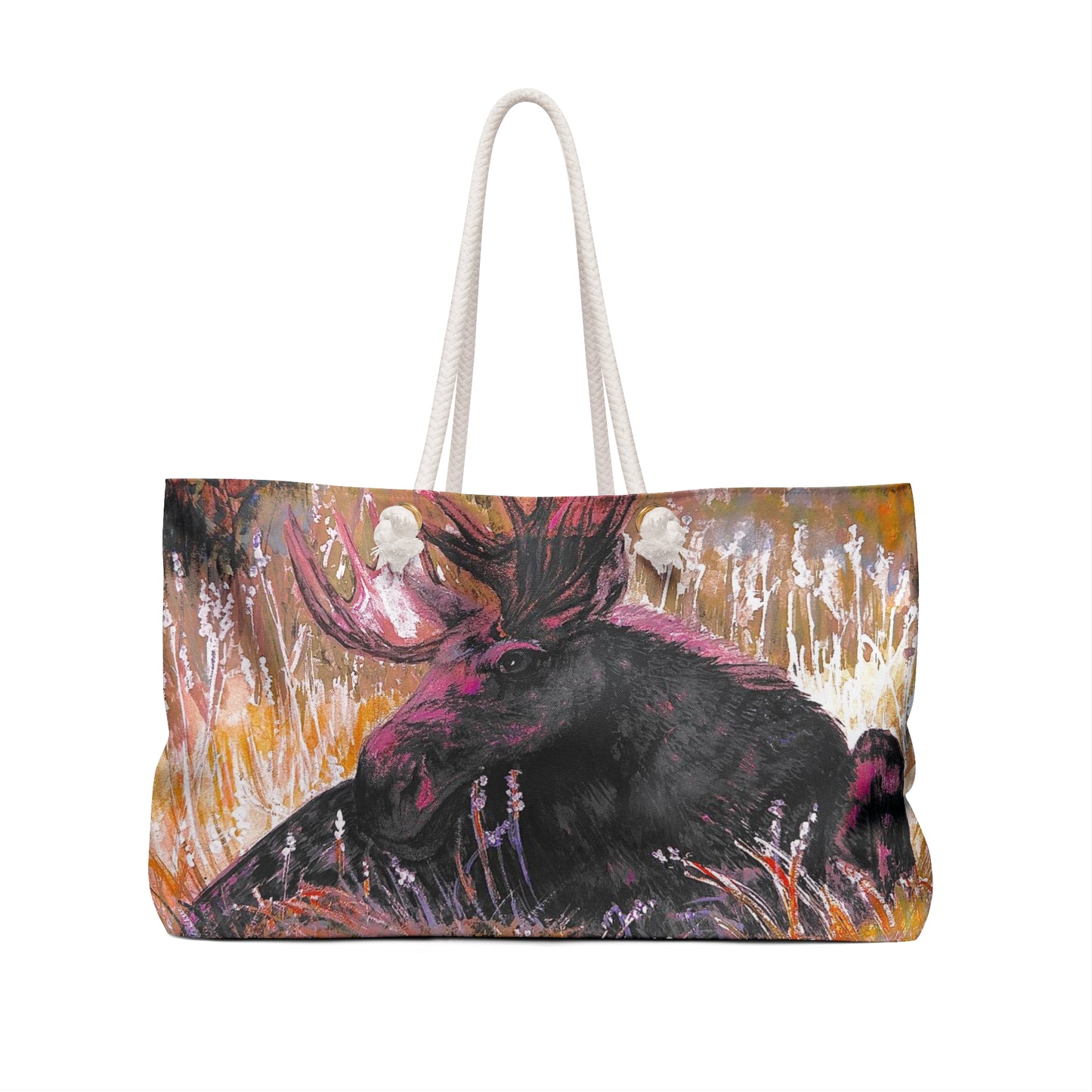 Moose Weekender Bag by Tracy Hill