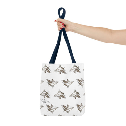 Oceanic Reef Shark Tote Bag (AOP)