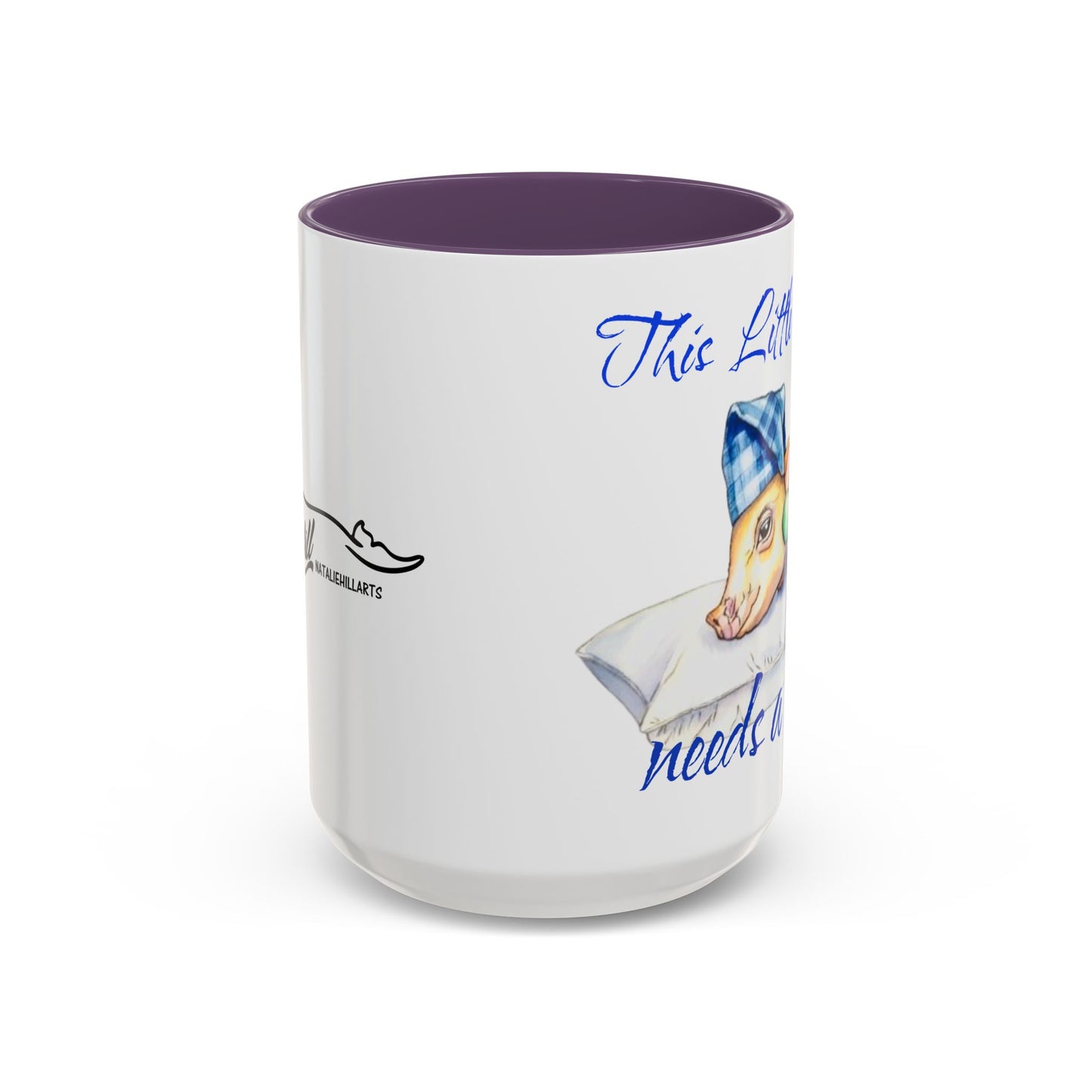 This Little Piggy needs a nap Accent Coffee Mug (11, 15oz)