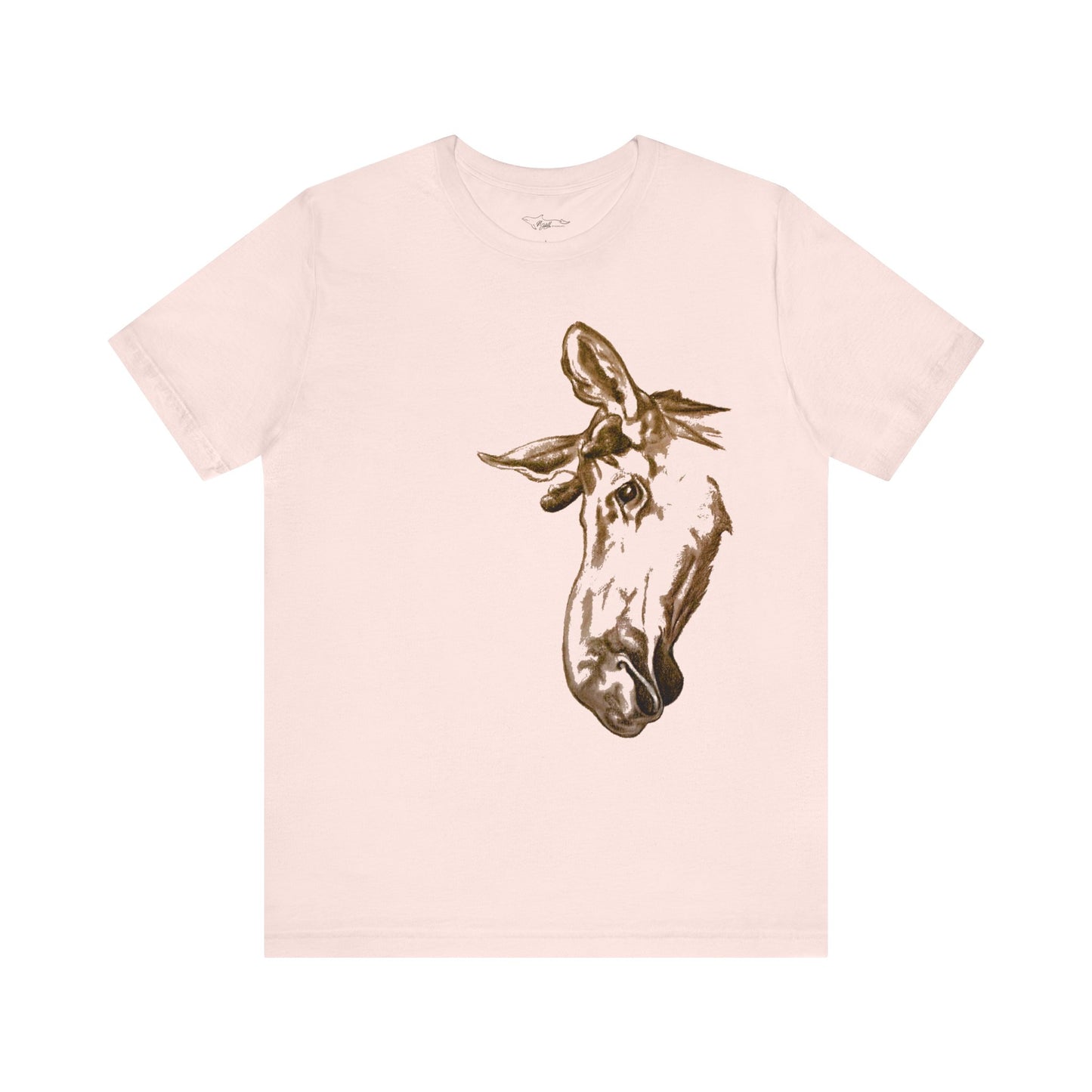 Curious Moose Unisex Jersey Short Sleeve Tee