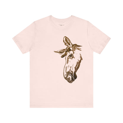 Curious Moose Unisex Jersey Short Sleeve Tee