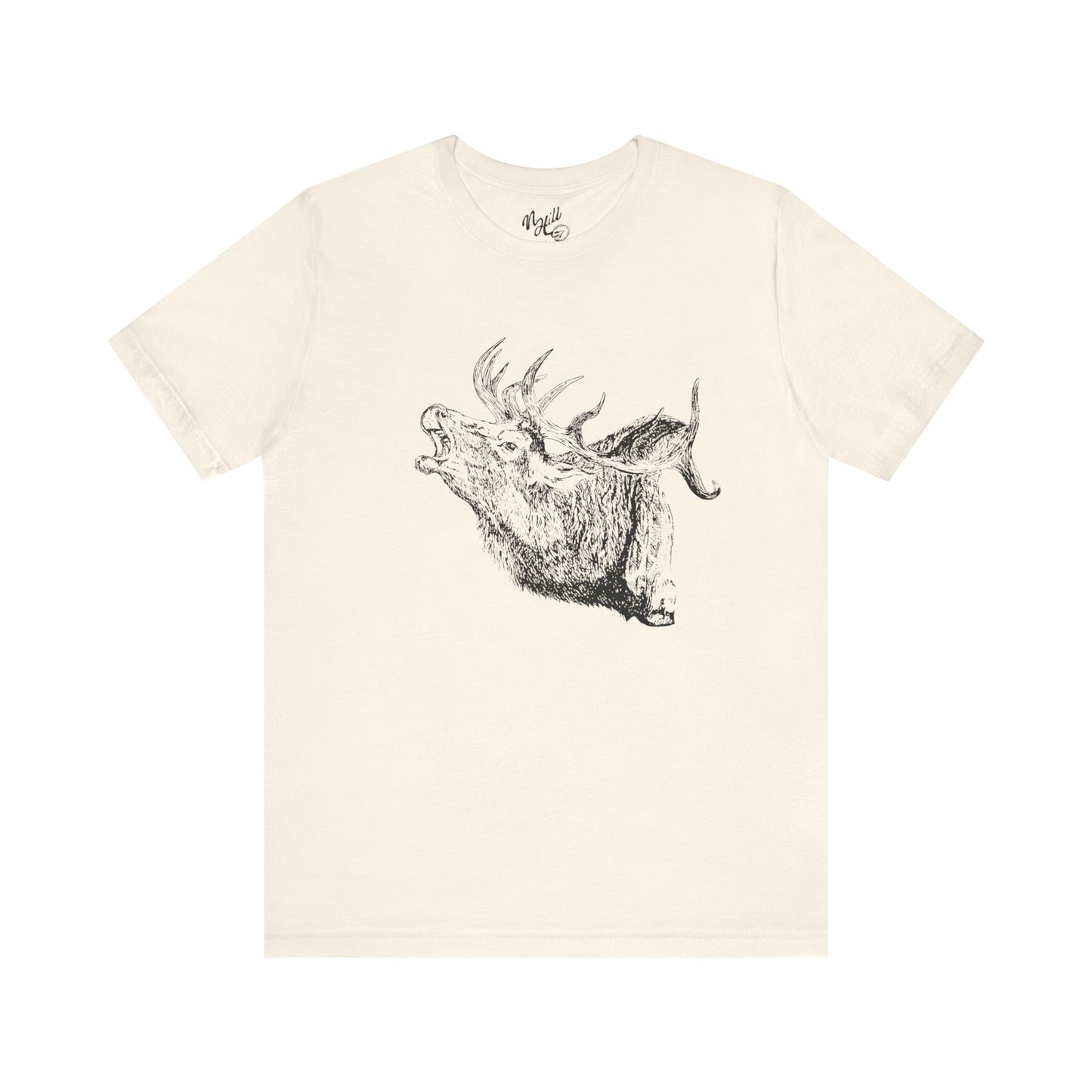 Bugling Elk Unisex Jersey Short Sleeve Tee