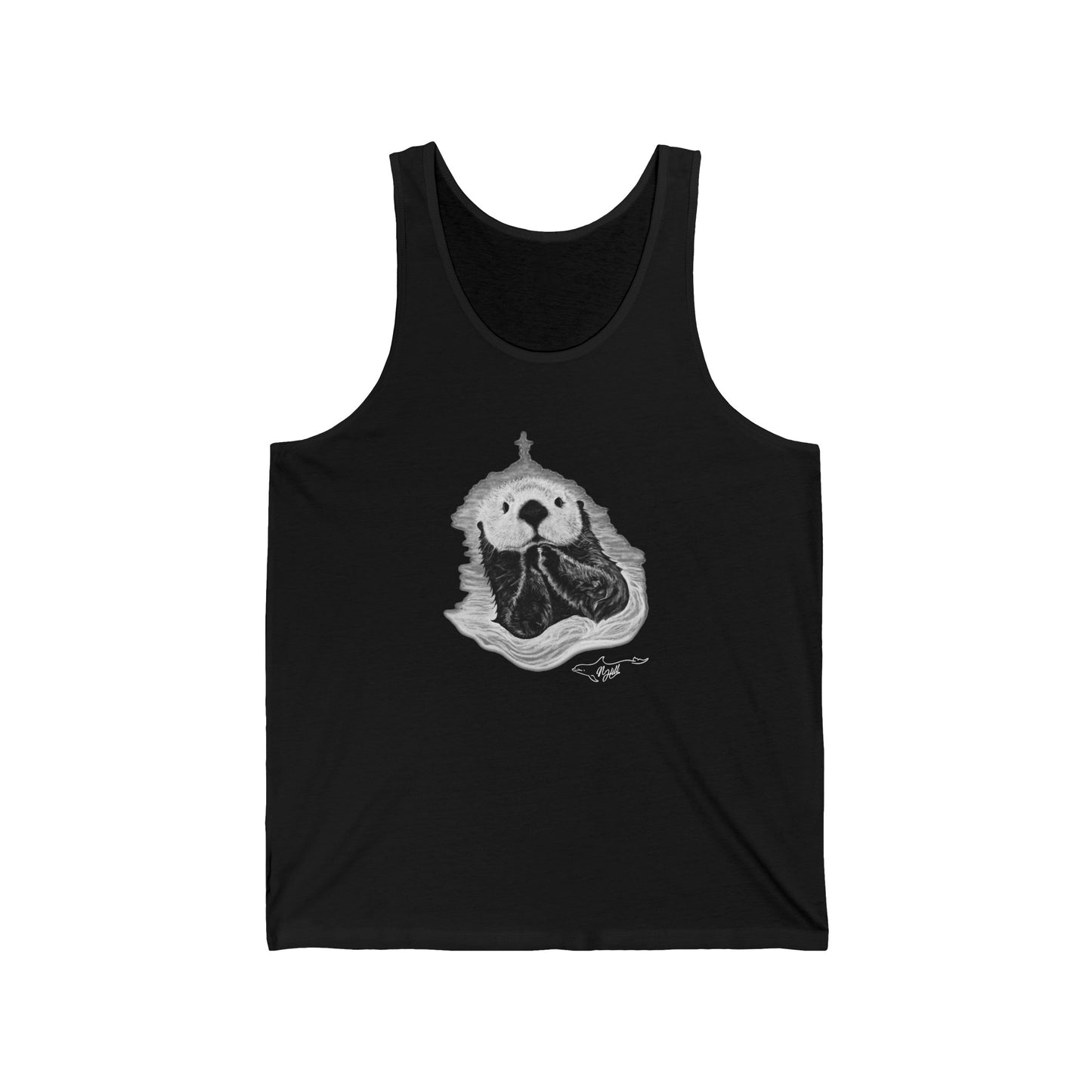 Sea Otter Unisex Jersey Tank