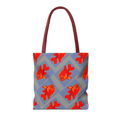 Garibaldi Damselfish Fish Tote Bag (AOP)