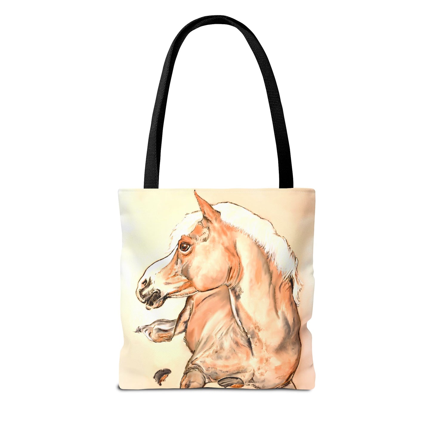 Horse Resting Tote Bag (AOP)