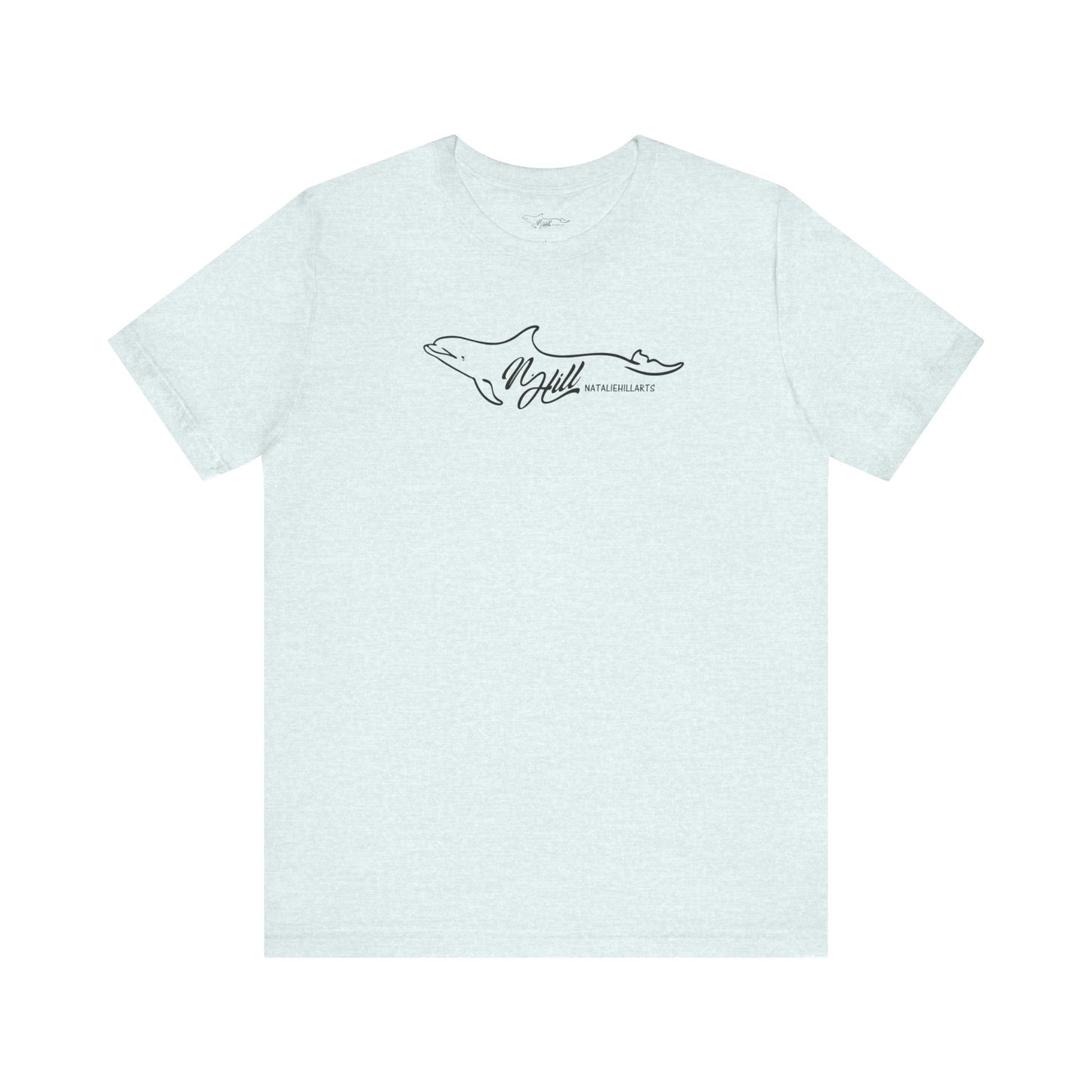 Natalie Hill Dolphin Logo Unisex Jersey Short Sleeve Tee