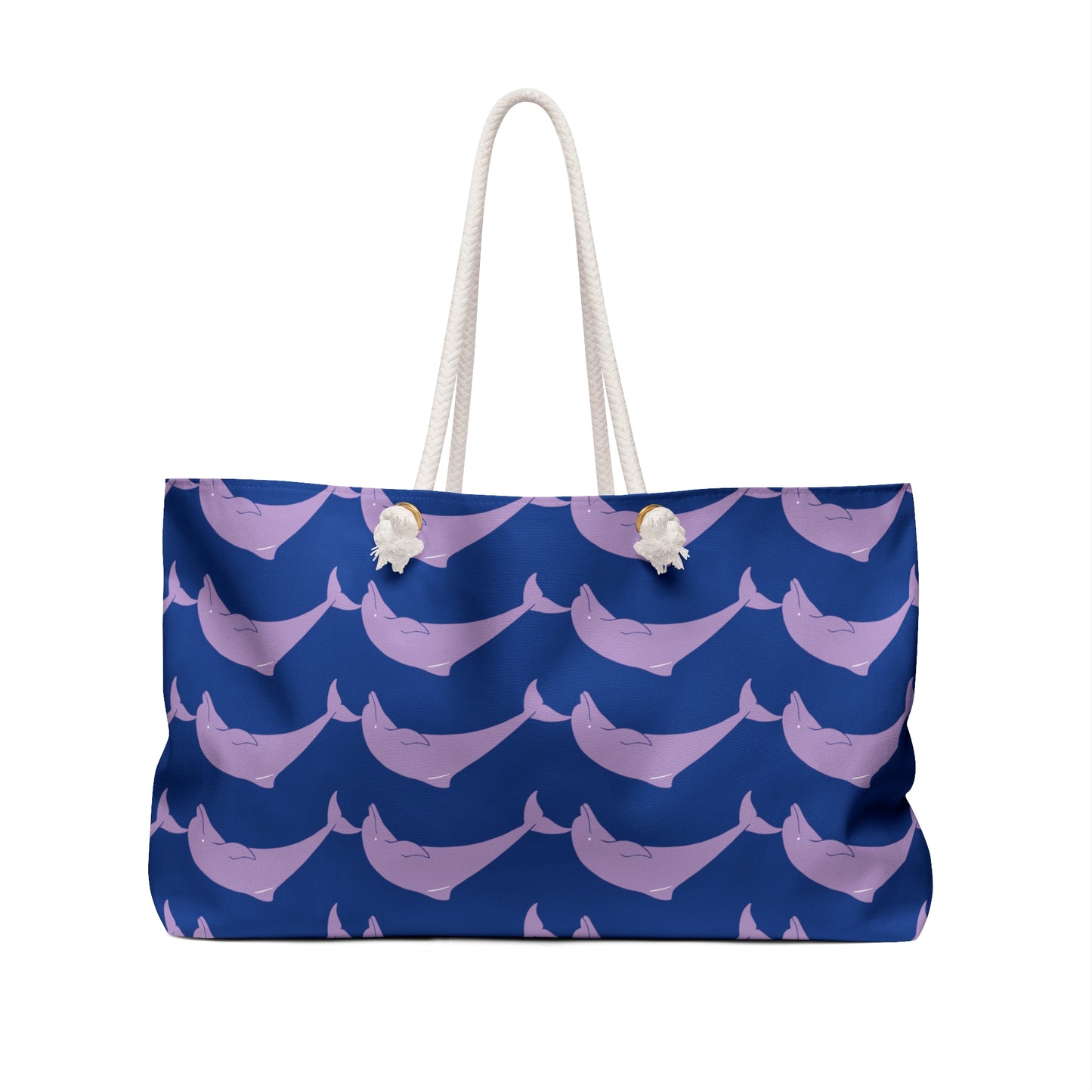 Dolphin Pattern Weekender Bag