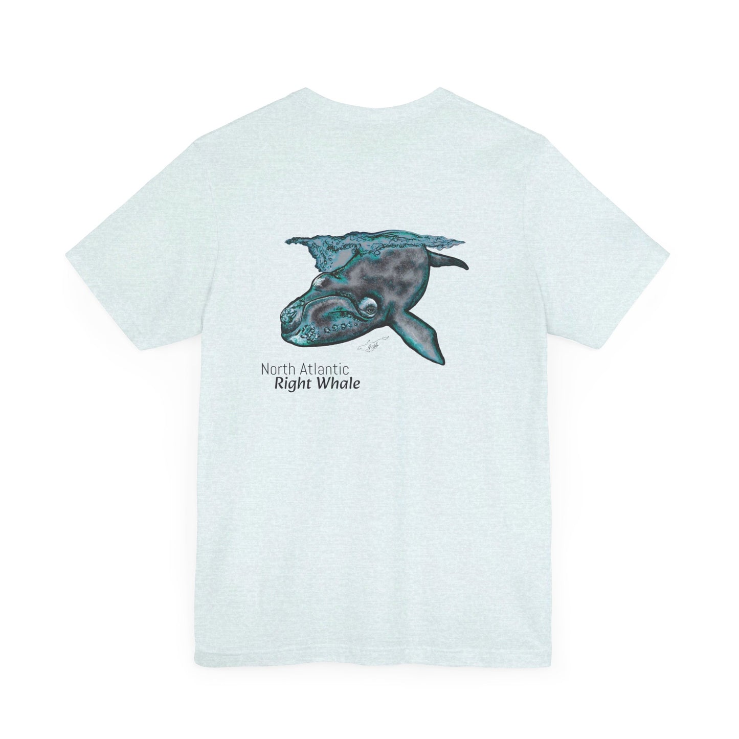 North Atlantic Right Whale Unisex Jersey Short Sleeve Tee