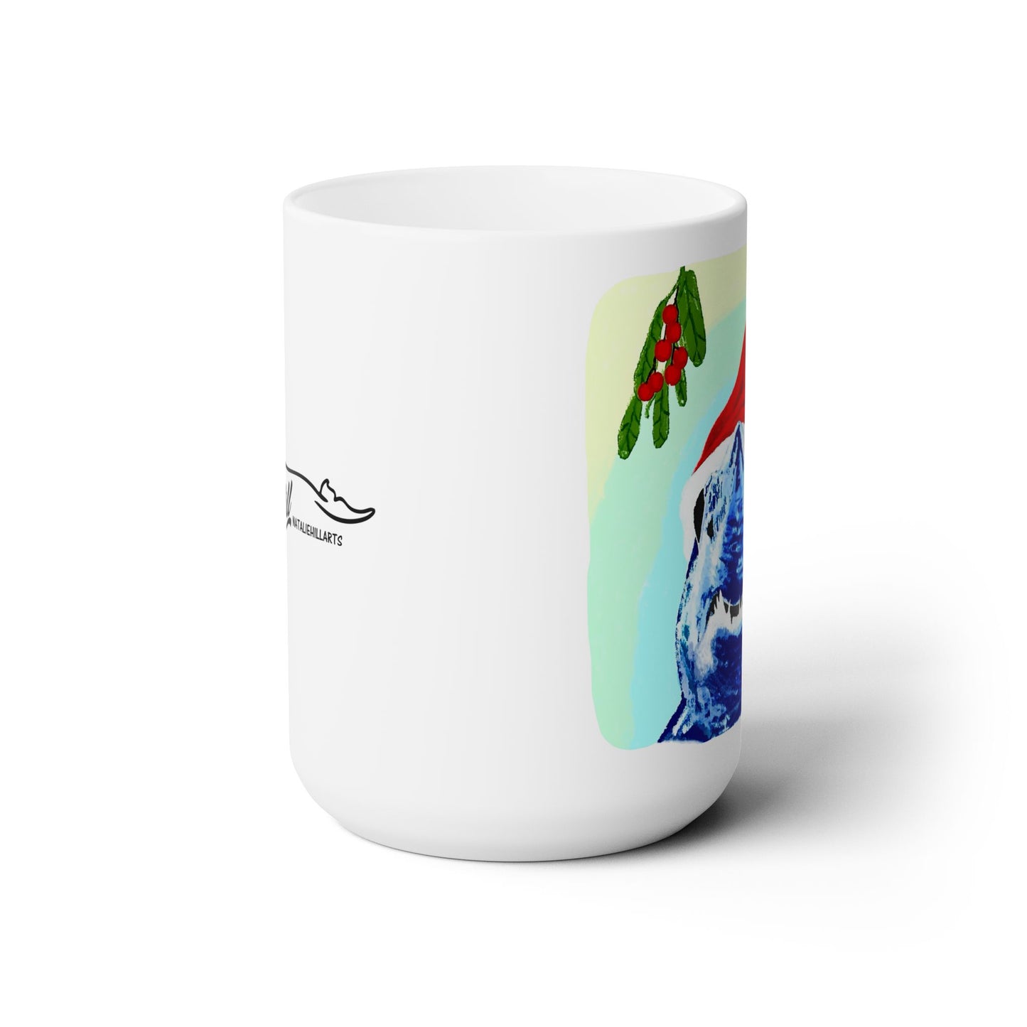 Mistletoe Mako Shark Ceramic Mug 15oz