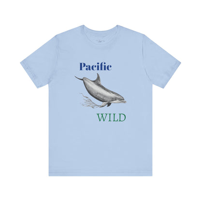 Pacific Wild Dolphin Unisex Jersey Short Sleeve Tee