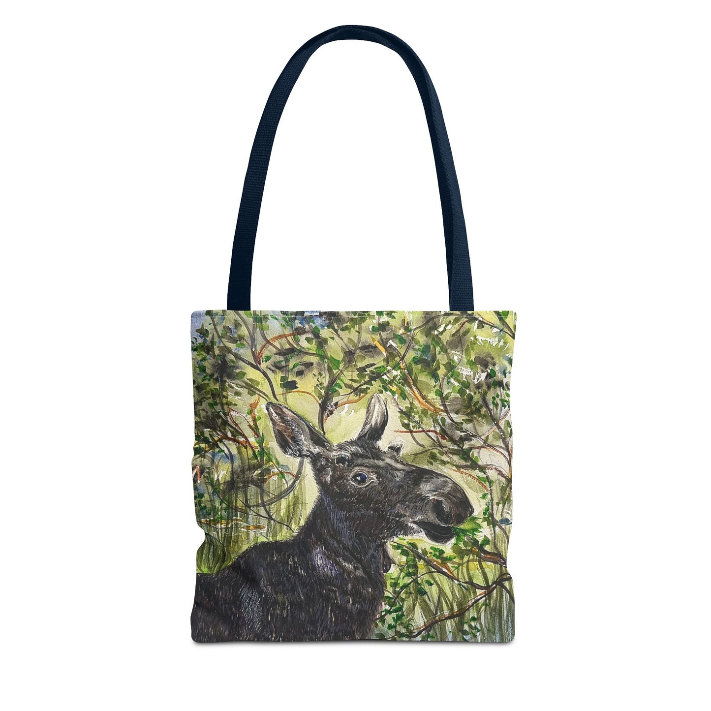 Hidden Springs Moose Tote Bag (AOP)