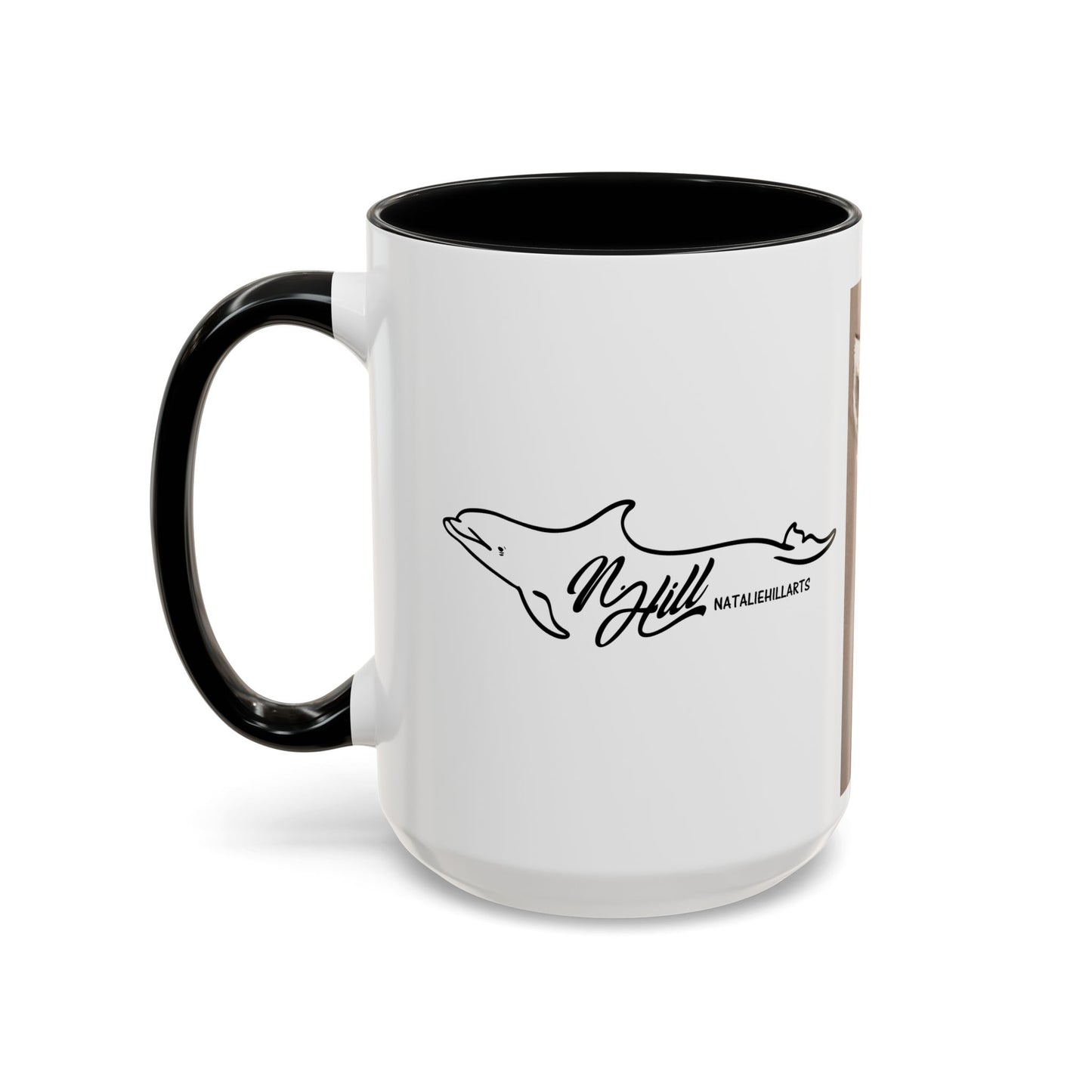 Peanut and Fred Accent Coffee Mug 15oz