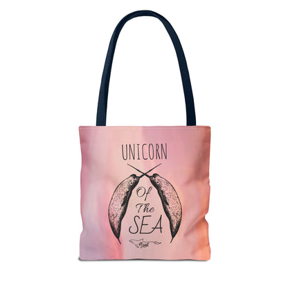 Unicorn of the Sea Tote Bag (AOP)