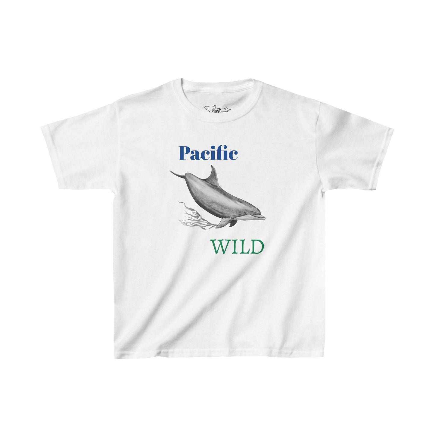 Pacific Wild Dolphin Kids Heavy Cotton™ Tee