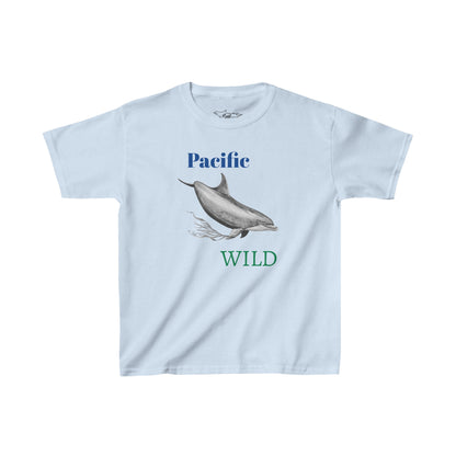 Pacific Wild Dolphin Kids Heavy Cotton™ Tee