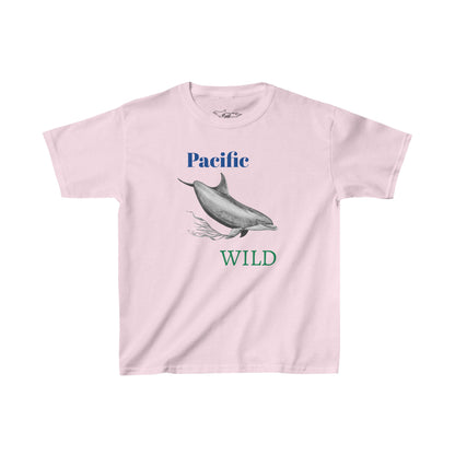 Pacific Wild Dolphin Kids Heavy Cotton™ Tee