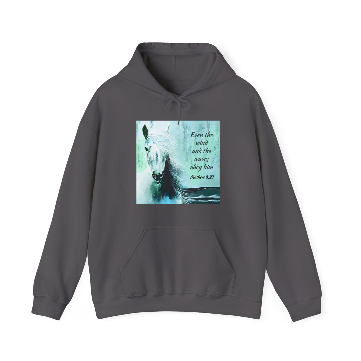 Horse Scripture Heavy Blend™ Hooded Sweatshirt