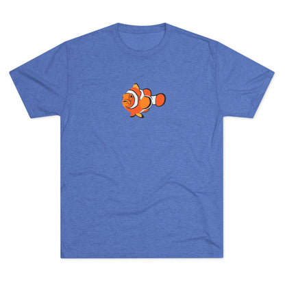 Clownfish Unisex Tri-Blend Crew Tee