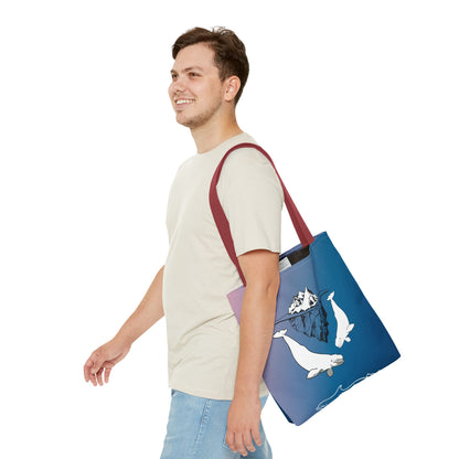 Beluga Whales Tote Bag (AOP)