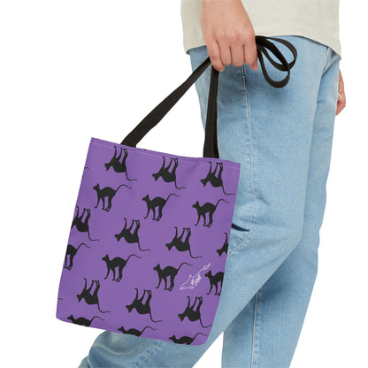 Black Cat Tote Bag (AOP)