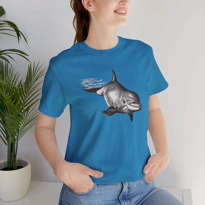 Dolphin Dive Unisex Jersey Short Sleeve Tee