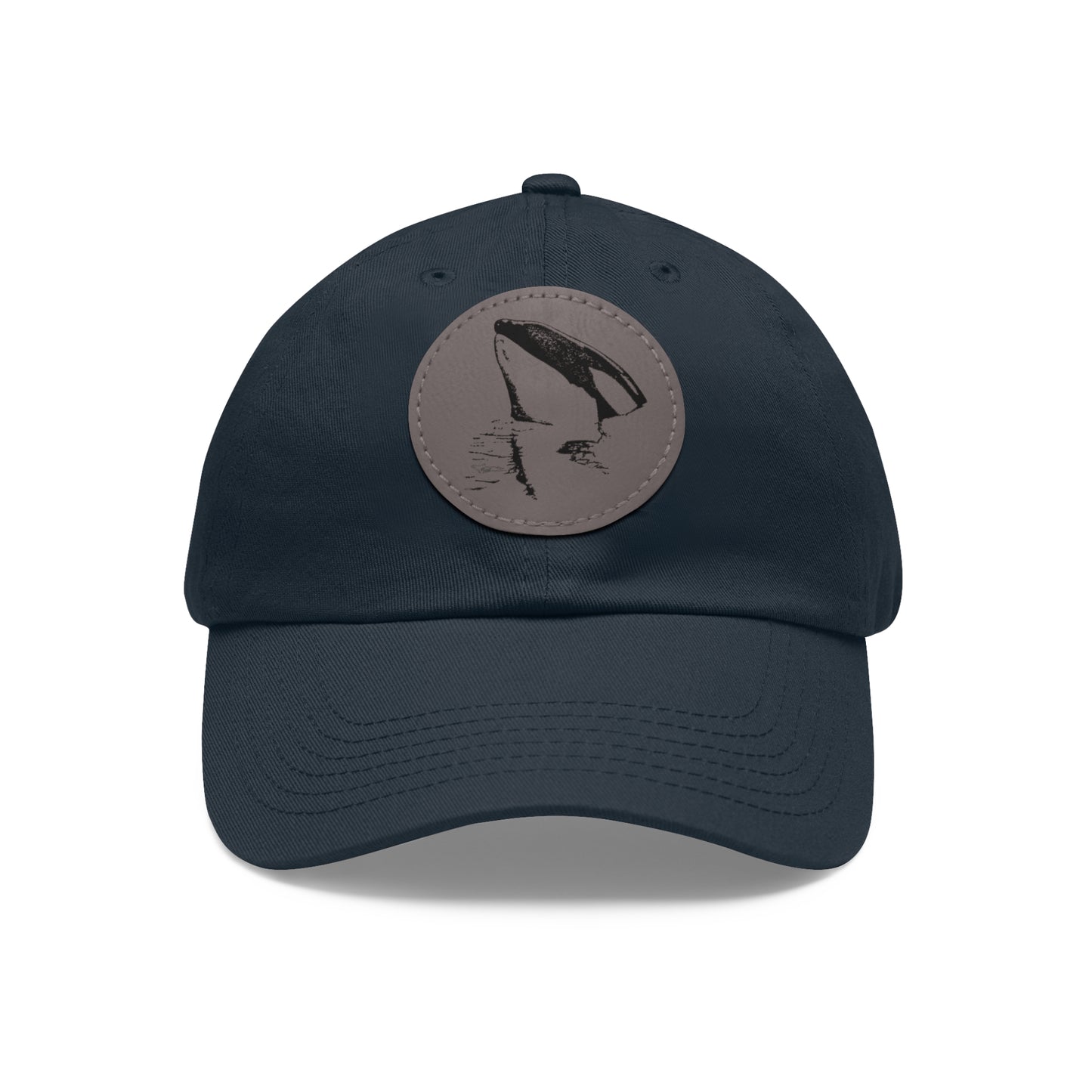 Tiki Orca Hat with Leather Patch (Round)