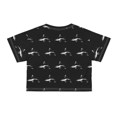 Shark Crop Tee (AOP)