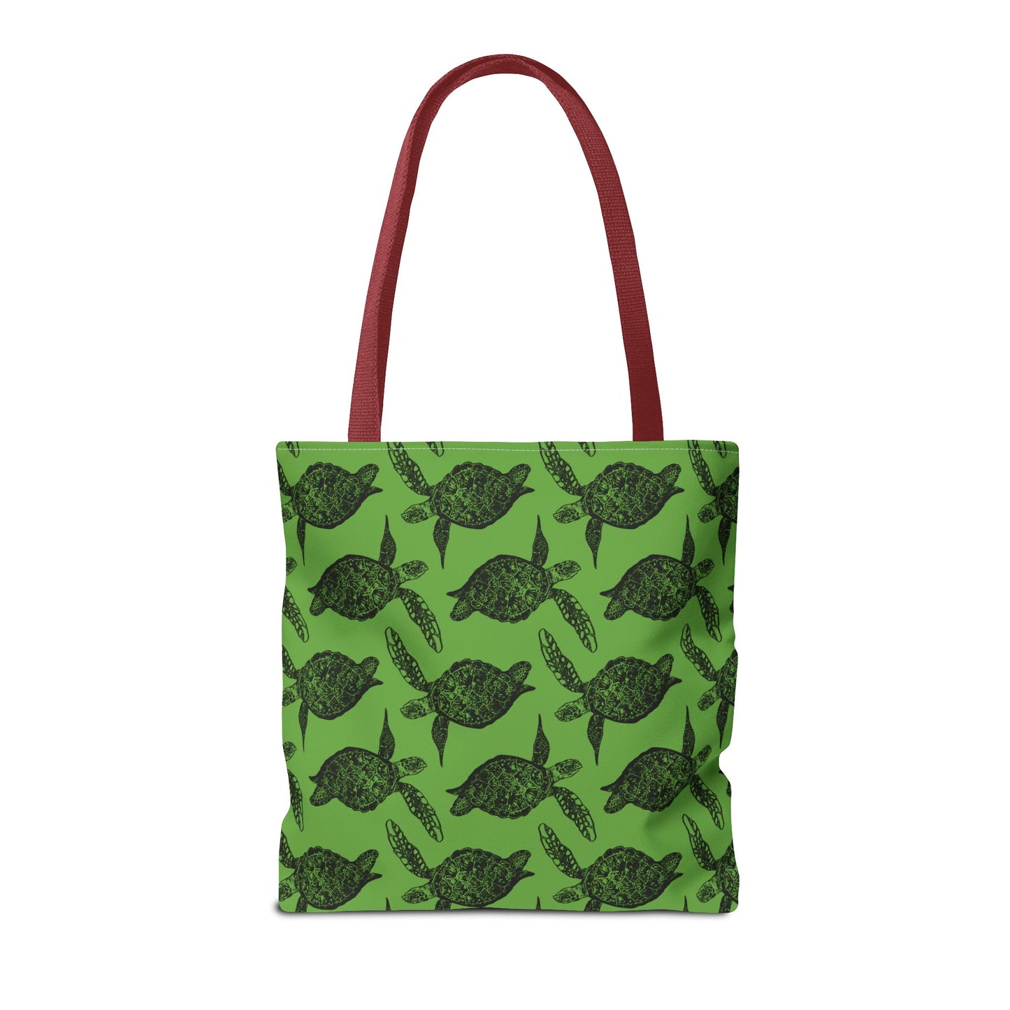 Sea Turtle Tote Bag Green (AOP)