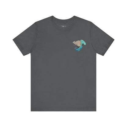 Surfing Beaver Unisex Jersey Short Sleeve Tee