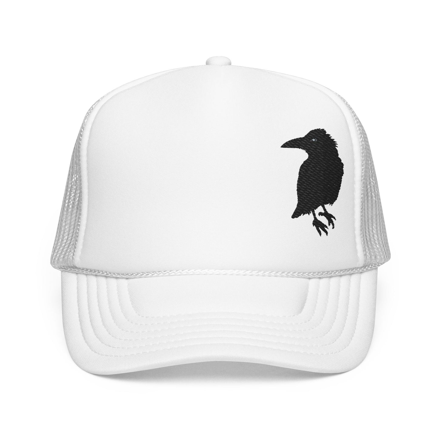 Crow Trucker Hat (Embroidery)
