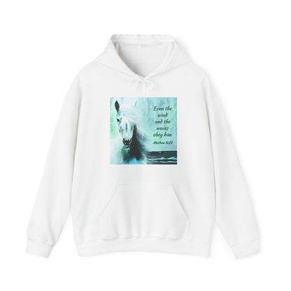 Horse Scripture Heavy Blend™ Hooded Sweatshirt