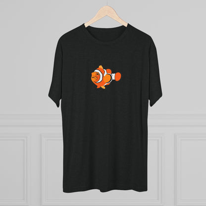 Clownfish Unisex Tri-Blend Crew Tee