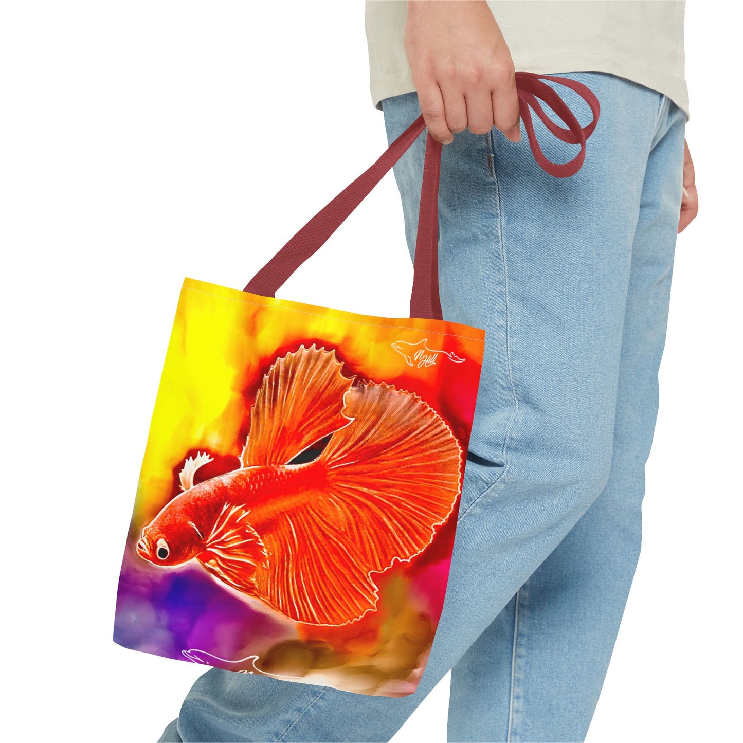 Betta Fish Tote Bag (AOP)